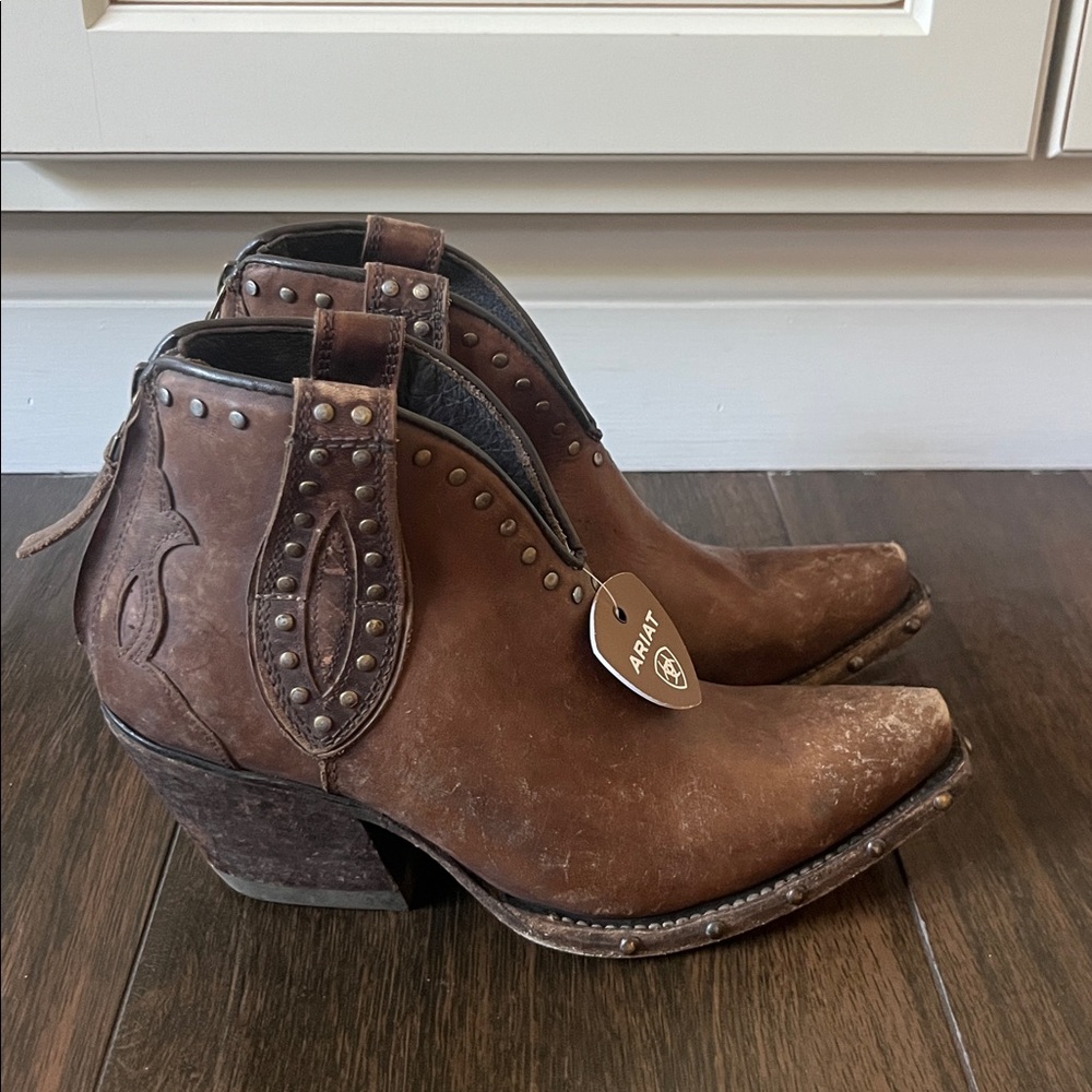 NWT ARIAT Greeley Western Boots - Picture 4 of 8